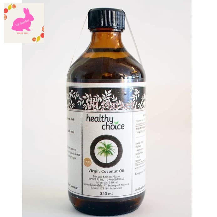 

Healthy Choice Virgin Coconut Oil 340 ML | Minyak Kelapa Murni
