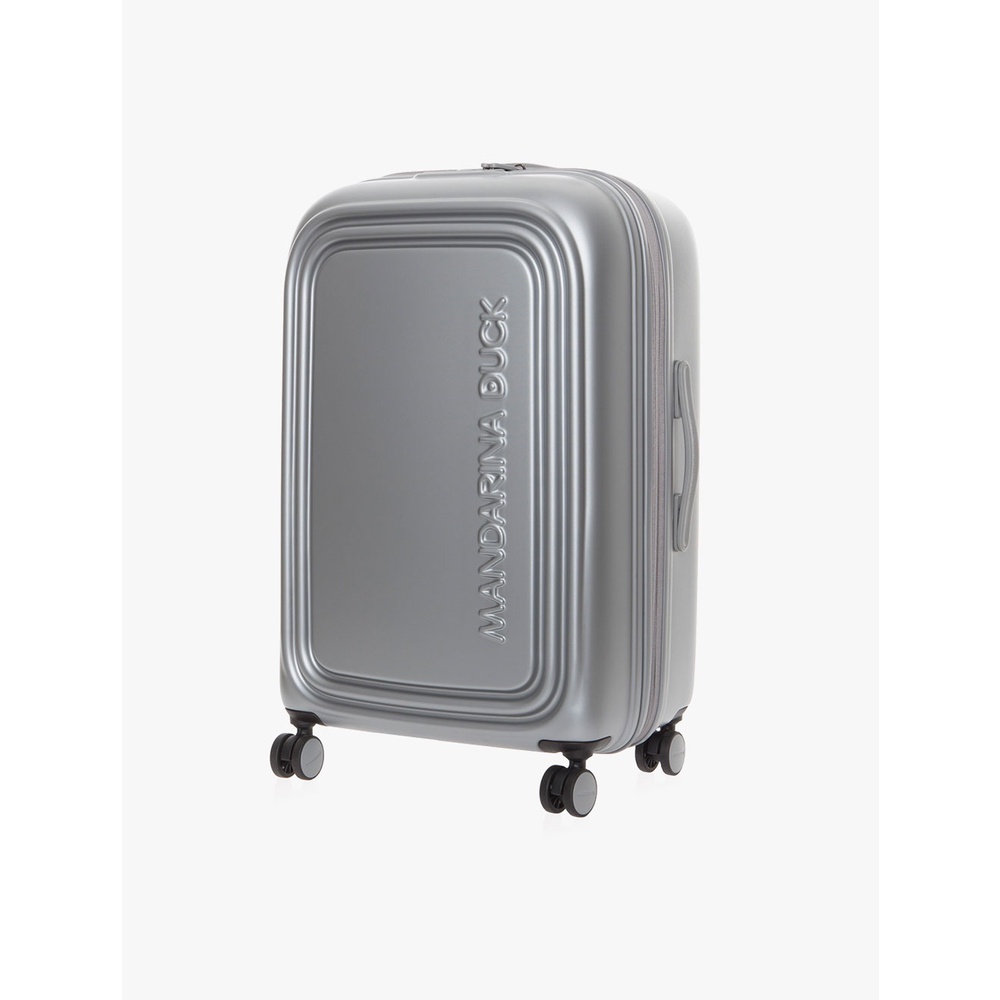 Koper Mandarina Duck LogoDuck+ Expandable Medium Trolley Silver
