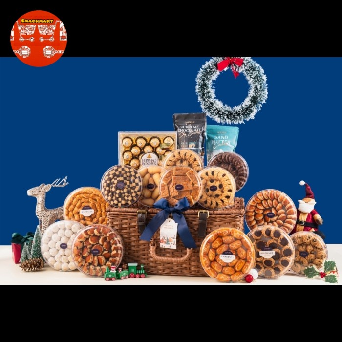 

Parcel Natal Kue Kering Hampers Christmas / Hampers Natal Kue Medan D
