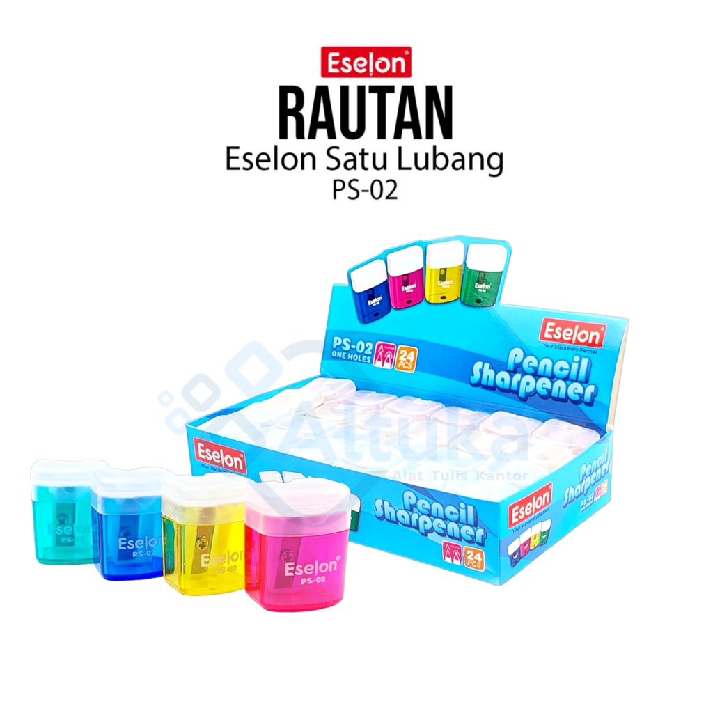 

Rautan Pensil / Rautan Putar Duduk 1 Lubang PS-02