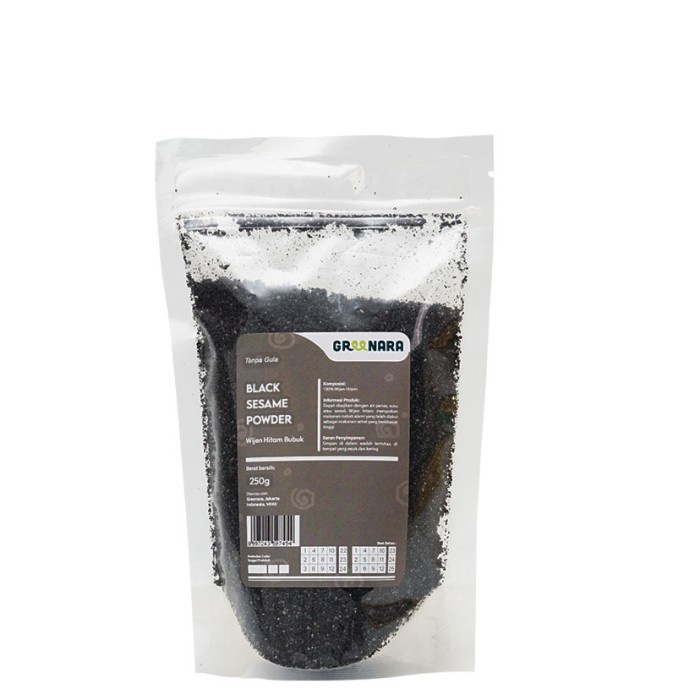 

[KUALITAS TERBAIK] Bubuk Wijen Hitam 250gr / Black Sesame Powder Termuarah