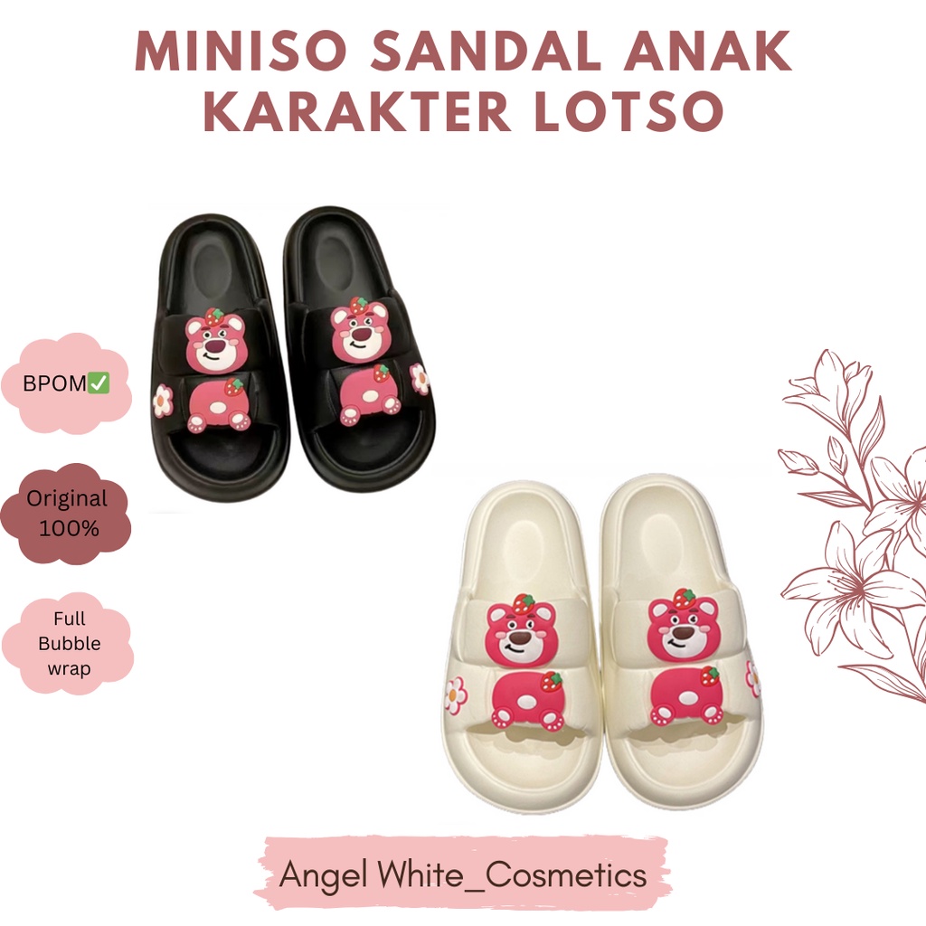 MINISO SANDAL ANAK KARAKTER LOTSO