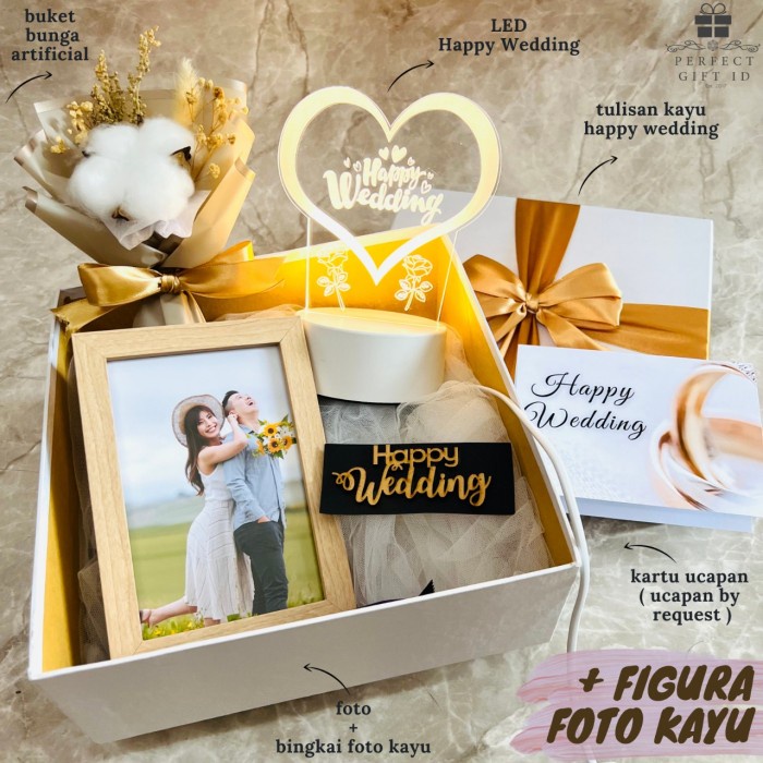 

[BEST SELLER] KADO PERNIKAHAN / KADO WEDDING / WEDDING GIFT / HADIAH WEDDING +FiguraFtoKayu