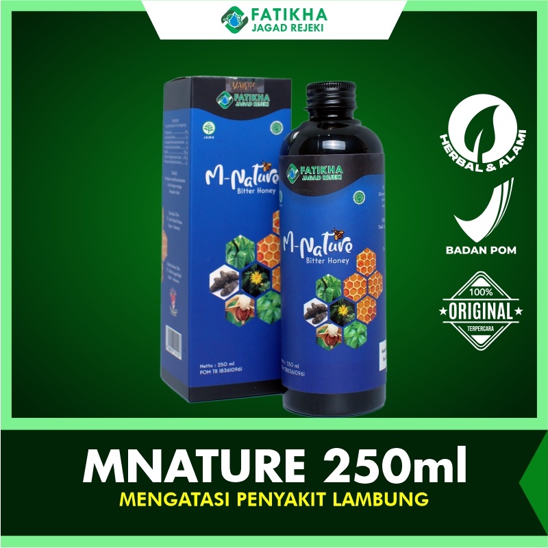 M NATURE MADU PAHIT 250 ML/MADU PAHIT M NATURE/MADU HITAM PAHIT/MADU M NATURE/MADU LAMBUNG/MADU LAMB