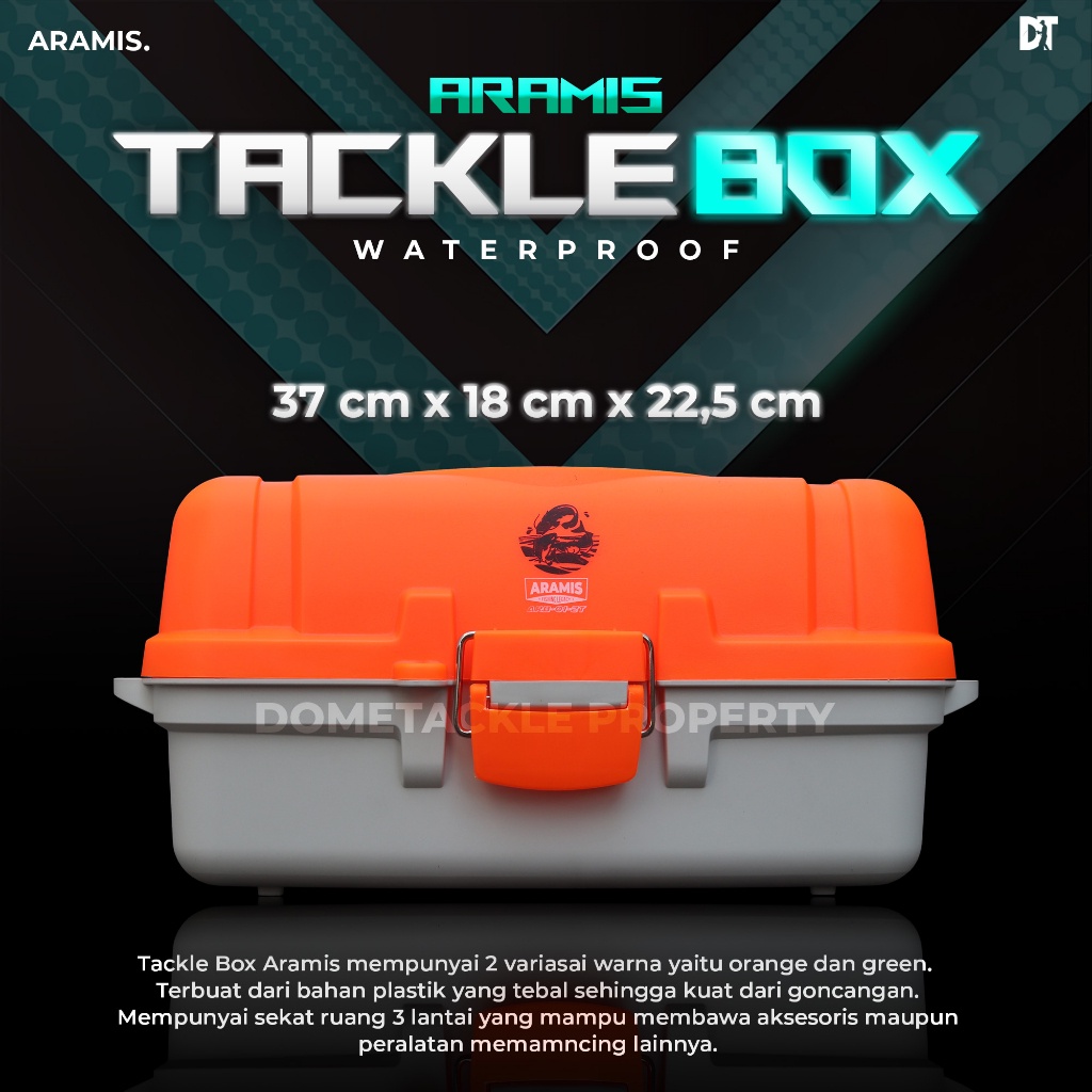 Tackle Box Aramis Box Pancing Case Umpan Pancing Kotak Peralatan Mancing | Ringstar Reel Joran