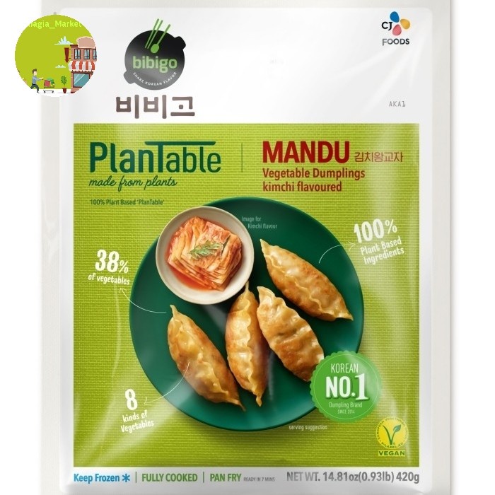 

Bibigo Mandu Plantable Kimchi 420 Gram Korea