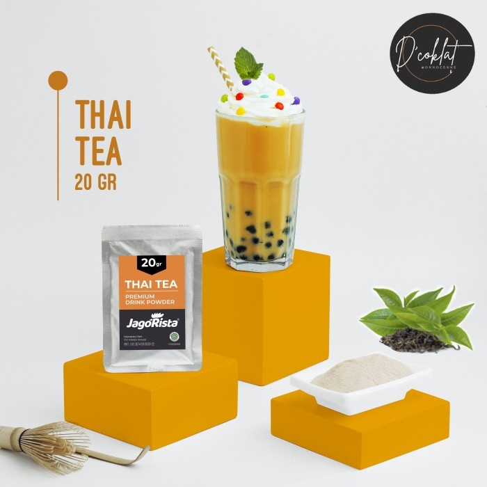 

Sachet - Thai Tea - Premium Bubble Drink Powder