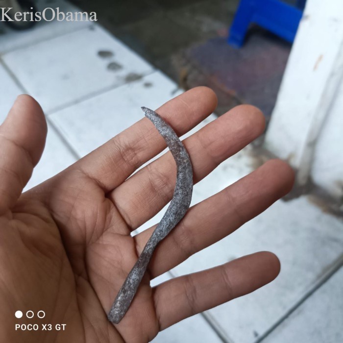 azimat pusaka clurit berpamor Terlaris PTJ41 antik