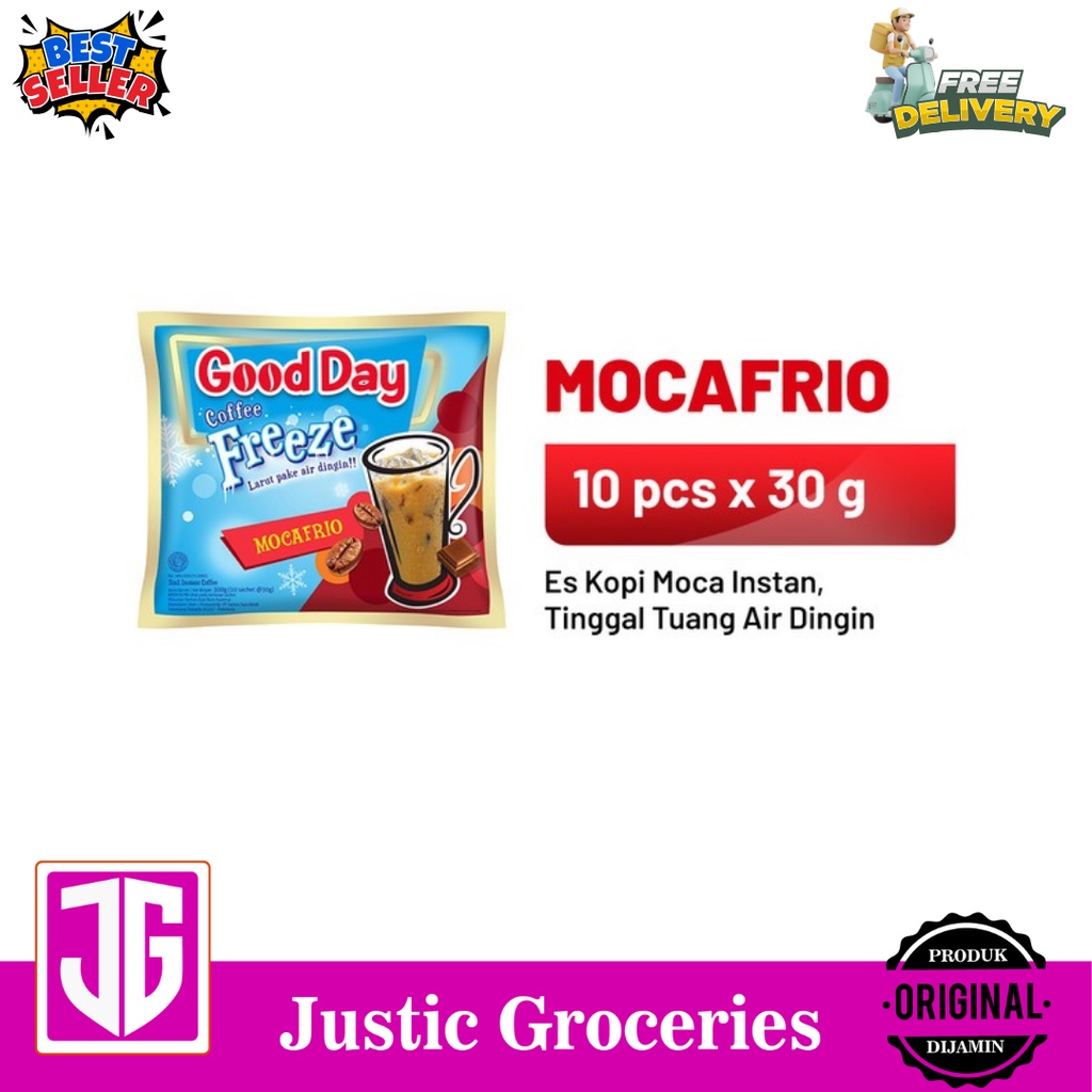 

GOOD DAY Coffee Freeze Mocafrio 1 Pack (10 x 30 gr)