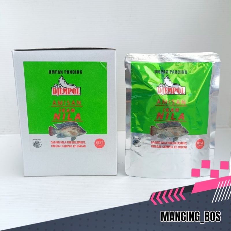 Amisan Djempol Nila - Umpan pancing pelangi nila - Djempol Nila - Pelangi Nila