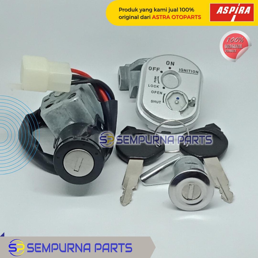 KUNCI KONTAK SET SUPRA X 125 FI OLD 35010-KVL-N20 - ASPIRA