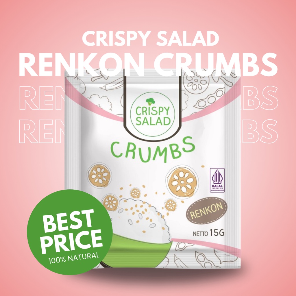 

Crispy Salad Renkon Crumbs 15 gr