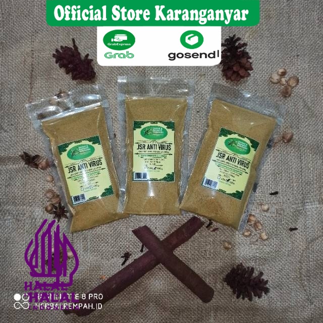 

50 Gram JSR ANTI VIRUS FLU, INFLUENZA, CORONA (12 penyajian) Murni Tanpa Gula