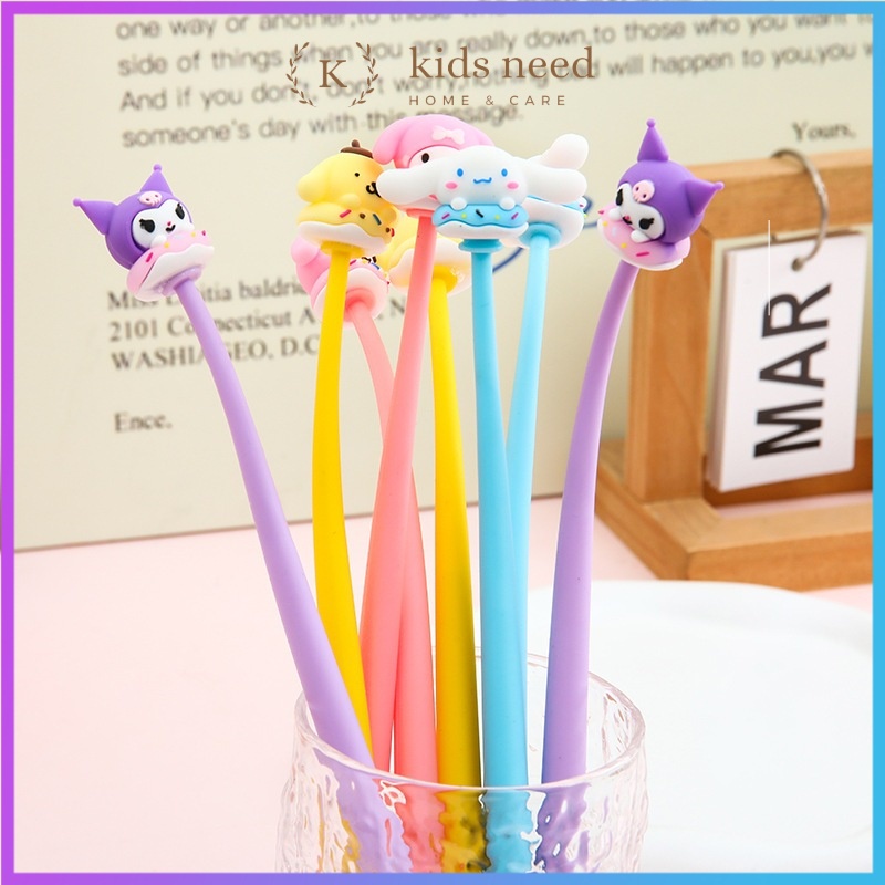 

Viral Pulpen Elastis Goyang Dengan Boneka Kartun Beruang Lucu Imut / Pen Lentur Goyang Karakter / Pulpen INUl