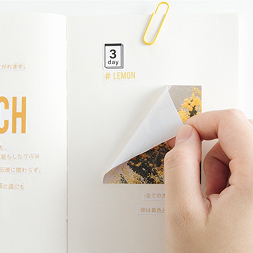 A5 Sticker Notebook Buku Aesthetic Dekorasi Planner Journal - Stickers Korea Lucu Magazine Diy