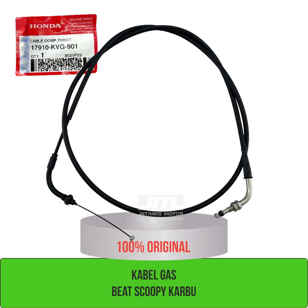 Kabel gas beat scoopy karbu 17910-KVG-901