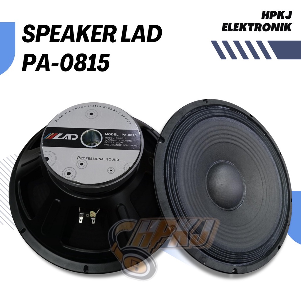 SPEAKER LAD 15 INCH 0815 Spiker Lad 0815 Model PA 0815 15inch