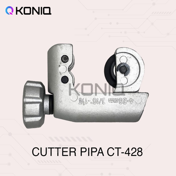 

CUTTER PIPA CT-428 / PEMOTONG PIPA AC / TUBE CUTTER