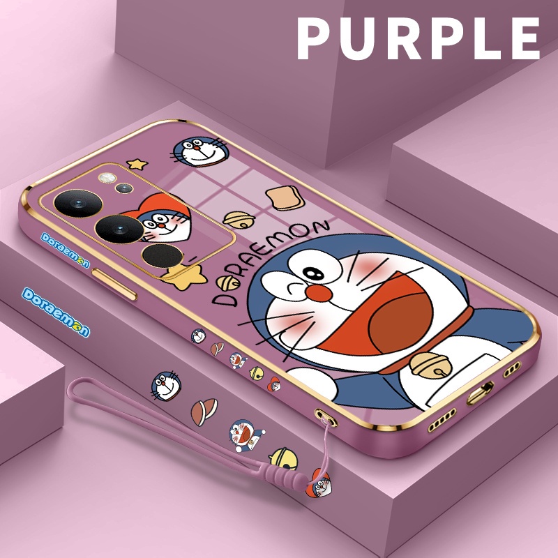 Golden Plated Case Casing For Vivo V29 V27 Pro V27e For Vivo V25 5G V25e vivi V27Pro For VivoV29 vov