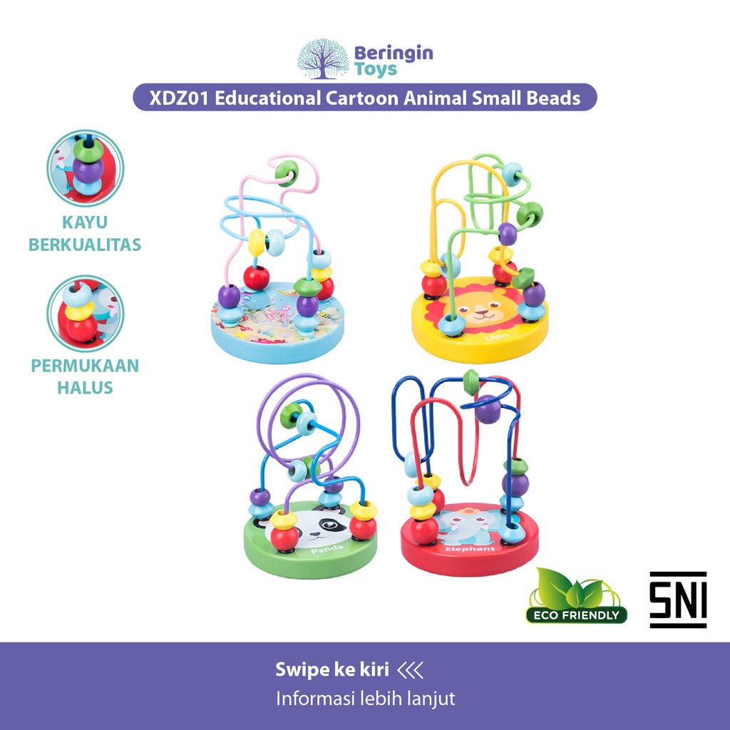 Smartstart Playthings - Round Beads Wire Maze Game