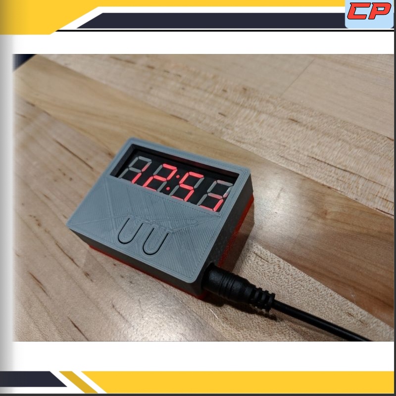 Kesing plastik buat kit jam digital mini
