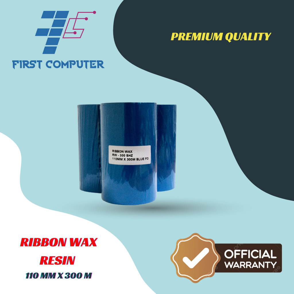 

Ribbon Barcode Wax Resin 110x300