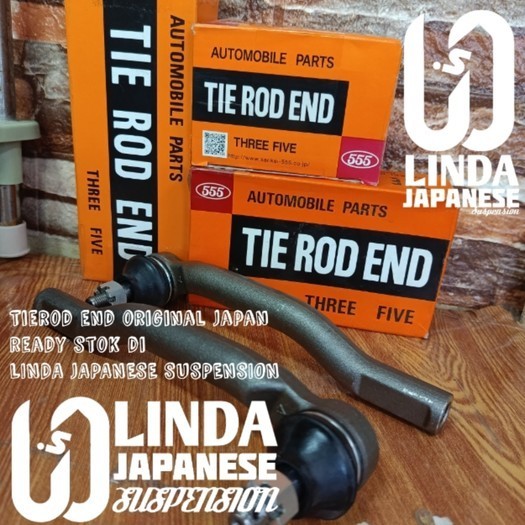 Tierod / Tie rod end TOYOTA YARIS LELE TH 2015 ++ MERK 555 JAPAN ASLI