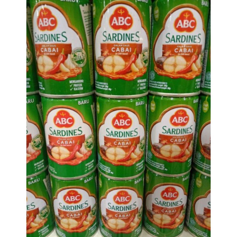 

Sarden ABC 1 kaleng 155gr