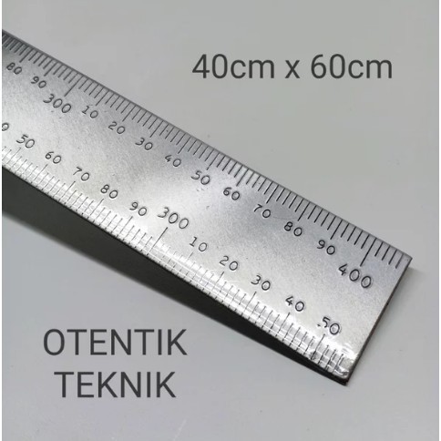 

RB PENGGARIS SIKU BESI 40 CM X 60 CM - 16 X 24 INCH CHROME PLATED ANGLE RULER