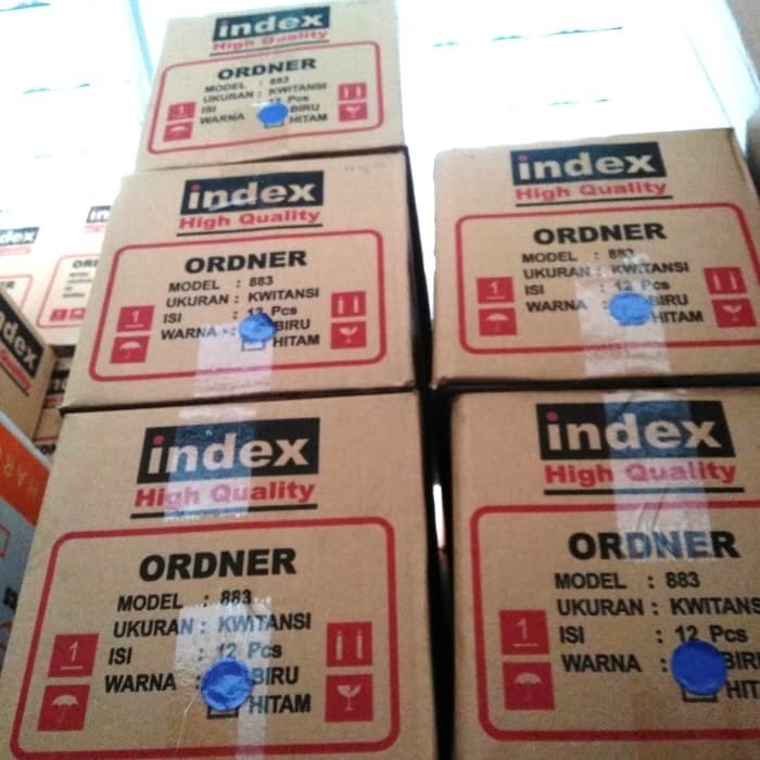 

Odner INDEX 883 kwitansi biru isi 12 pcs