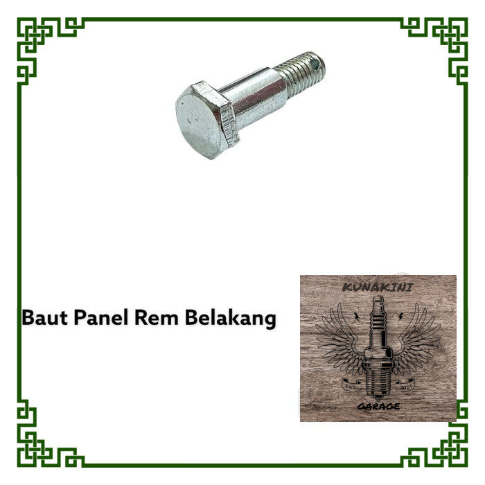 Baut penahan stoper nap tromol belakang honda c70 c700 c800 astrea 800 / Baut Tromol Rem Motor Honda
