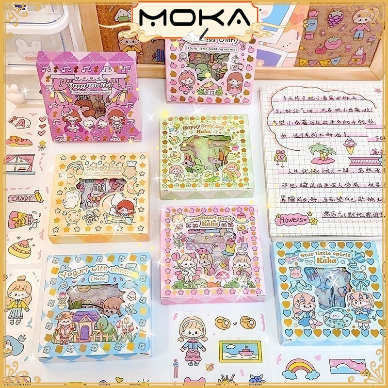 

MOKA 1 SET 100 LEMBAR STICKER MOTIF GADIS CANTIK / STICKER TEMPEL AESTHETIC MKJ40