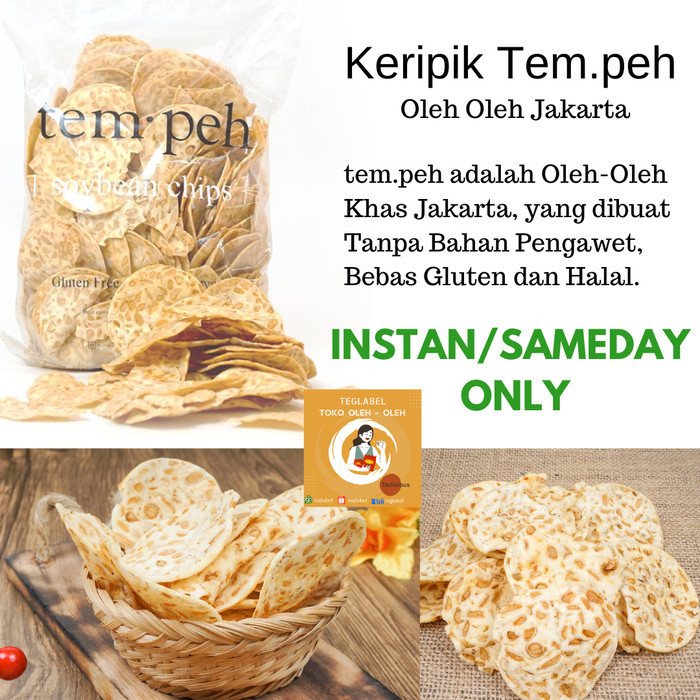 

READY STOCK!!! Keripik Tempe Kripik Tempe Tem.peh