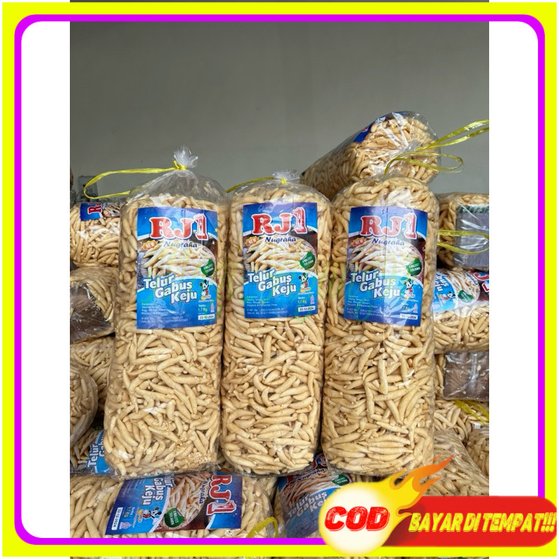 

TELOR GABUS 1kg bidaran keju 1ball