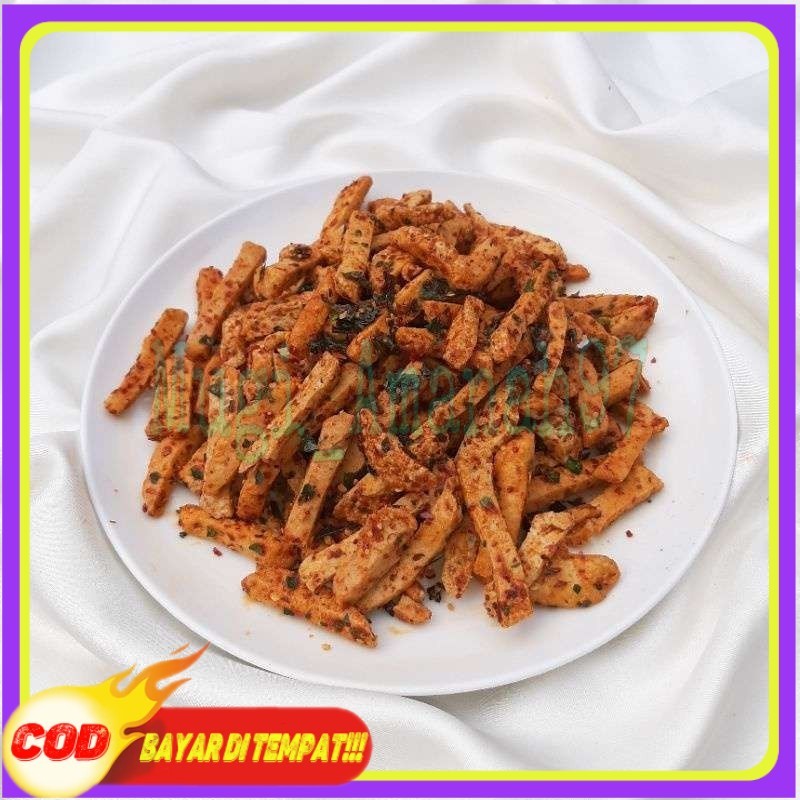 

1kg basreng stik viral pedas daun jeruk