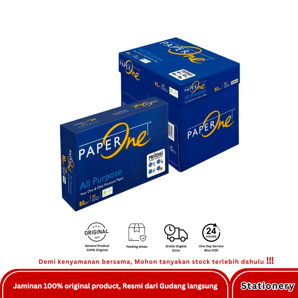 

HVS Paperone A4 80 Gr BOX [TKM2]