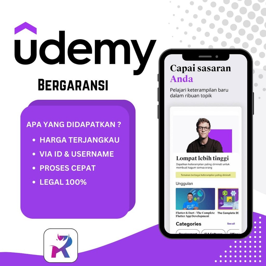 Udemy Personal Plan 1 Tahun (6,000+ Top-rated Courses) Termurah