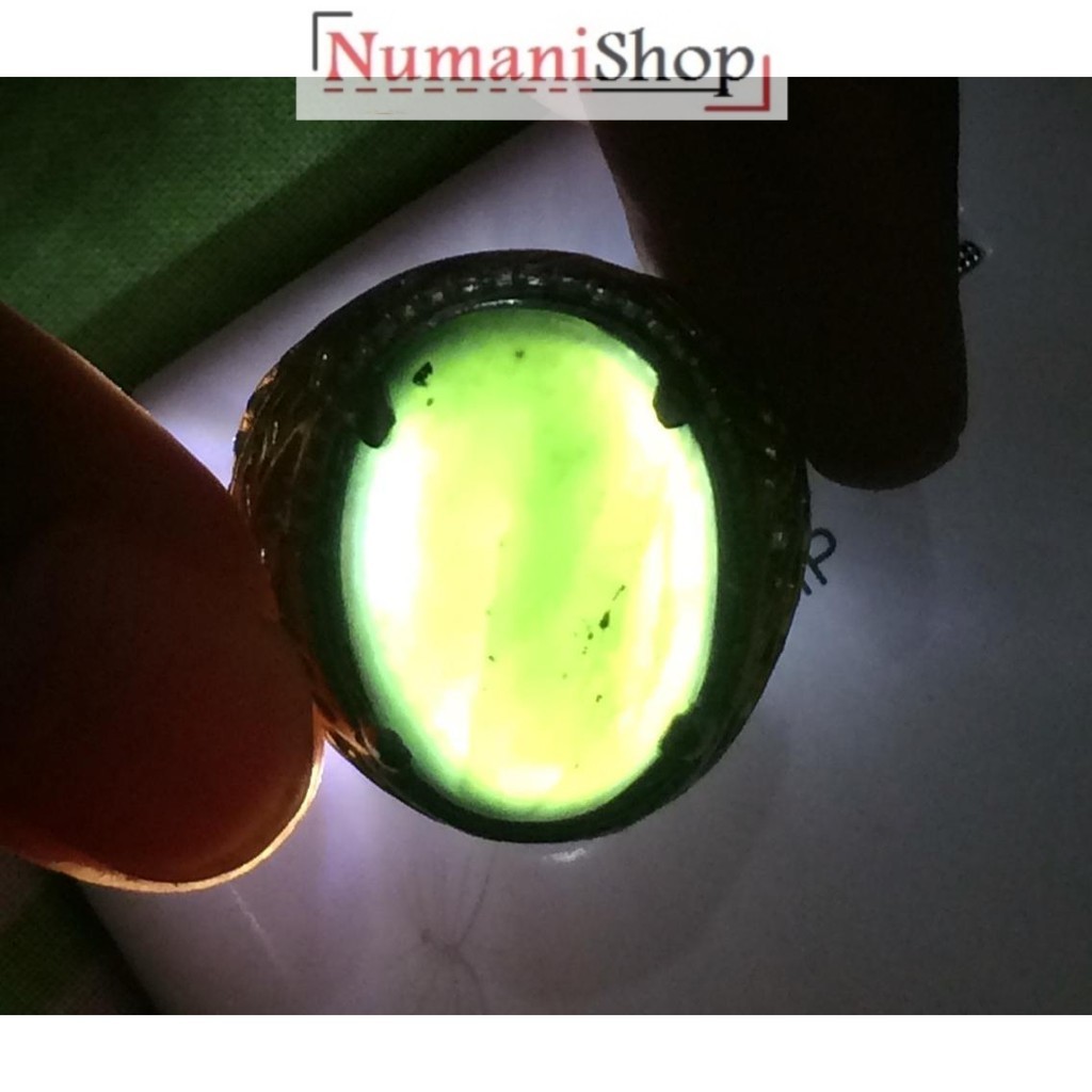 Cincin Titanum Natural Batu Giok Aceh HQ
