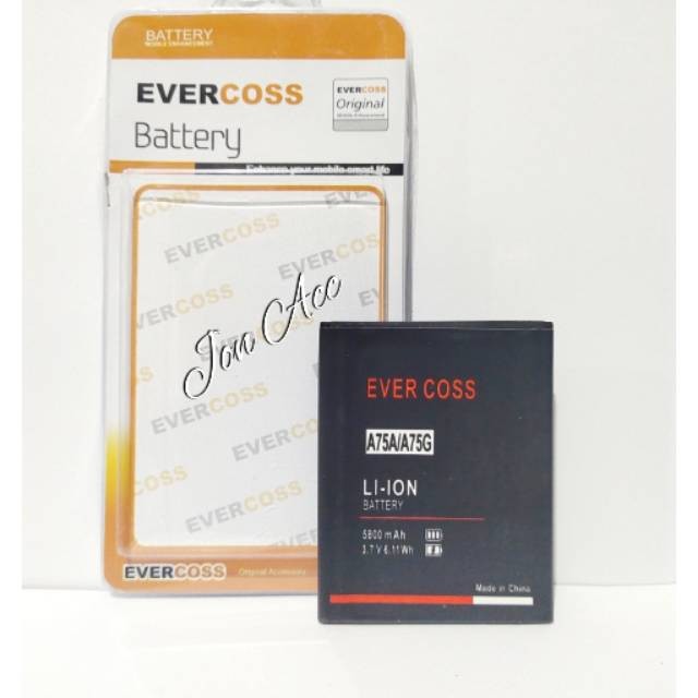 Baterai EVERCOSS A75A.original...