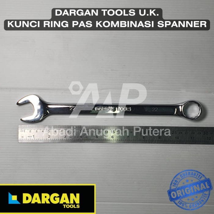 Kunci Ring Pas DARGAN 22mm Kunci Kombinasi CRV 22 mm