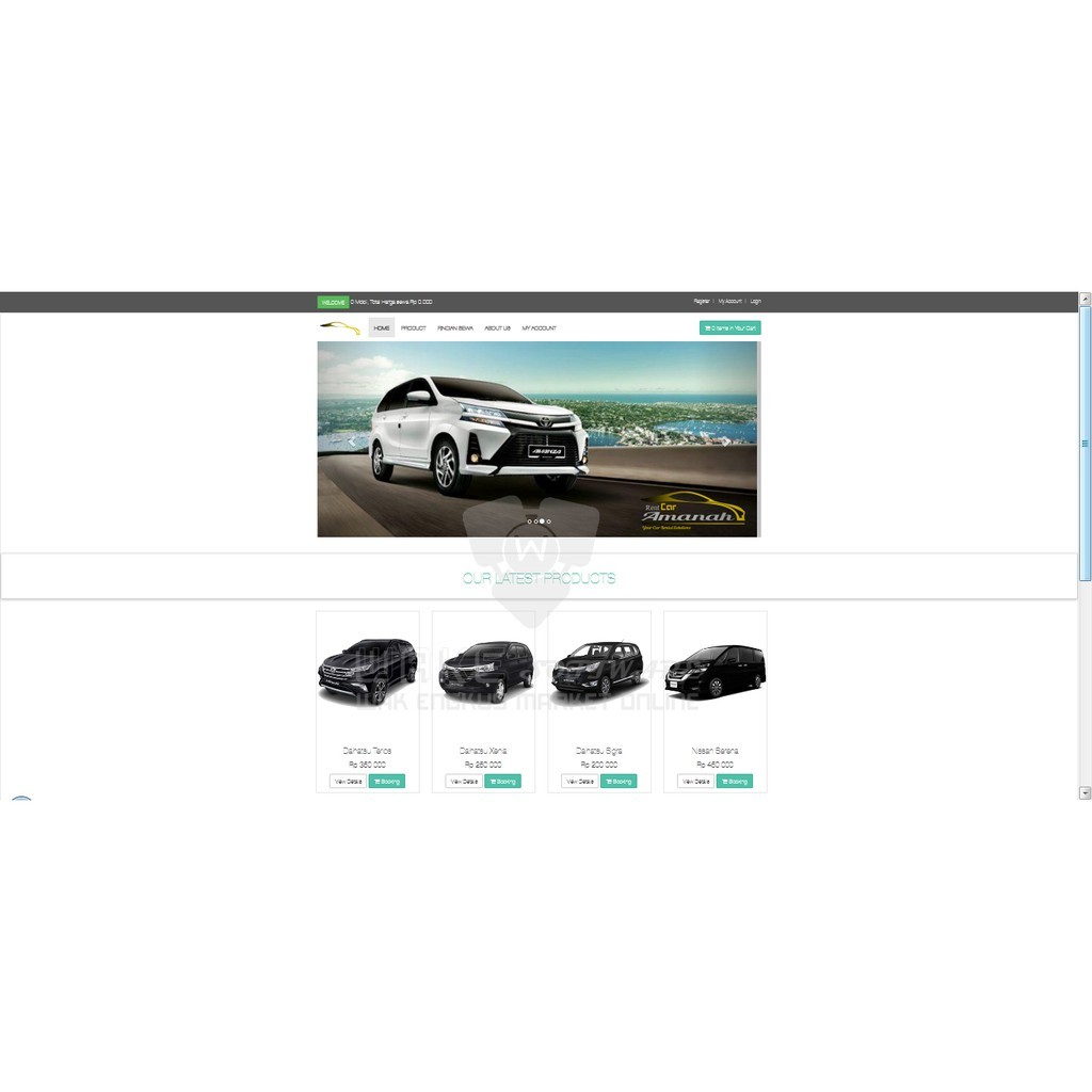 Software Aplikasi Rental Mobil Berbasis Web