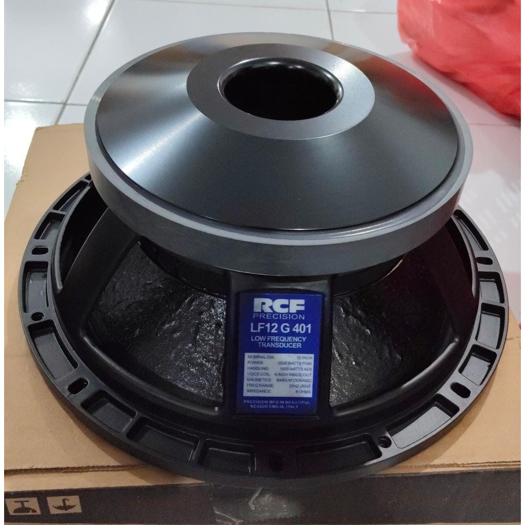 SPEAKER KOMPONEN RCF LF12G401 / LF12 G401 12 INCH Speaker Model RCF 12G401
