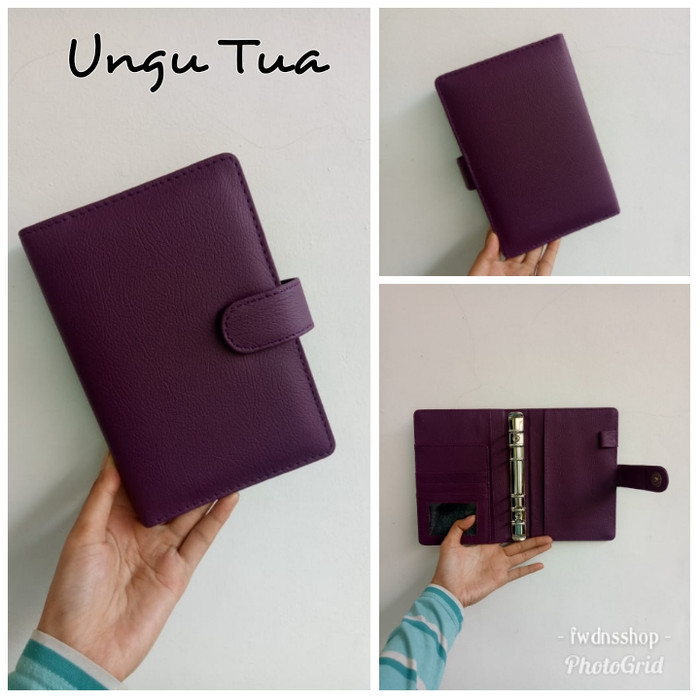 

PROMO -[Bongkar Gudang] Binder Ready Polos A6 6ring Part 2 - Ungu Tua