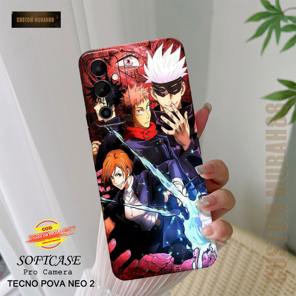 Case Tecno Pova Neo 2 Terbaru - Fashion Case ANIME - Casing Hp Tecno Pova Neo 2 - Softcase Pro Camer