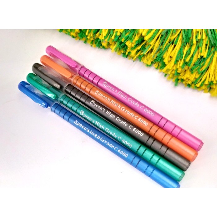 

Pulpen/Ballpoint Faster C-600 Queen Warna Tinta Hitam