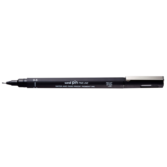 

Uni PIN 05-200 0.5 mm Technical Drawing Marker Pen - Dark Grey