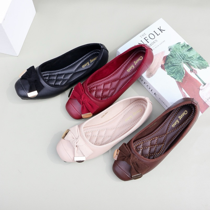 NL89YG Cheung Kuedz || Salma || Flat Shoes Wanita Terbaru