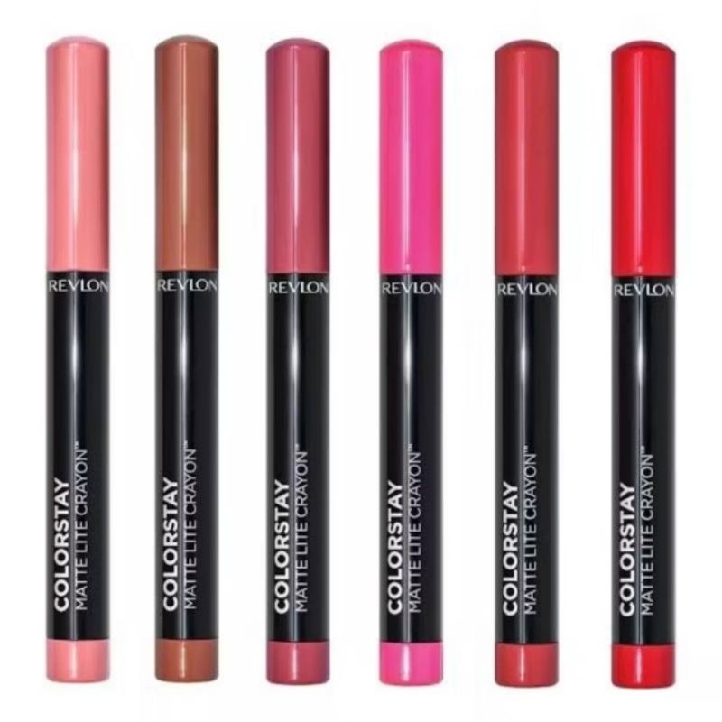 Revlon Colorstay Matte Lite Crayon Lip Crayon Lipstick Lipstik (Original)