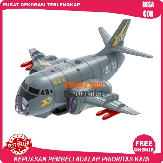 Cod Mainan Anak PLANE BOMBER B/O H-9 BOMBER 286-32 Diy Pesawat Mainan Diecast Pesawat - Tanpa Bubble