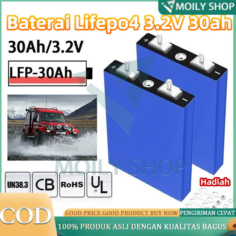 Baterai Lifepo4 3.2V 30Ah Elektrik Baterai Lithium LIFEPO4 DISCHARGE CAPACITY TEST PROVE Baterai Lit